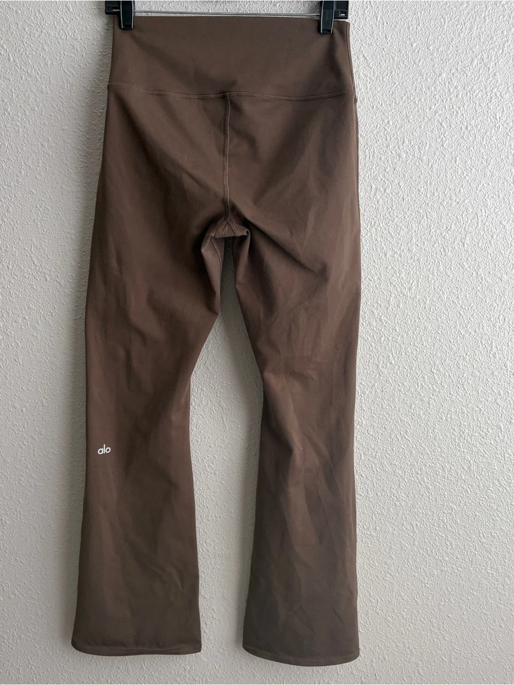 Alo Yoga Brown Airbrush Bootcut Flare High Waist Leggings - Picture 3 of 9